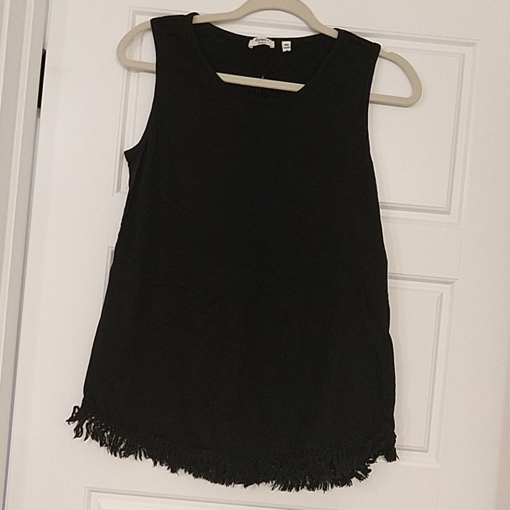 dylan fringed tunic top